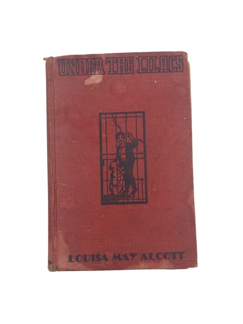 Louisa May Alcott Under The Lilacs Hardcover Book 1930s Vintage Classic New Ed